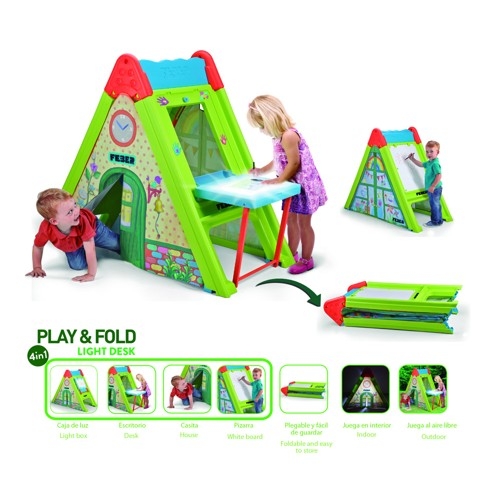  FEBER Play & fold  DŮM SE SVĚTLEM 3v1-  získalo ocenění hračka roku 