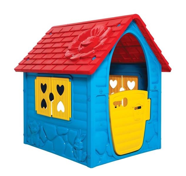  Dětský plastový domeček modrý